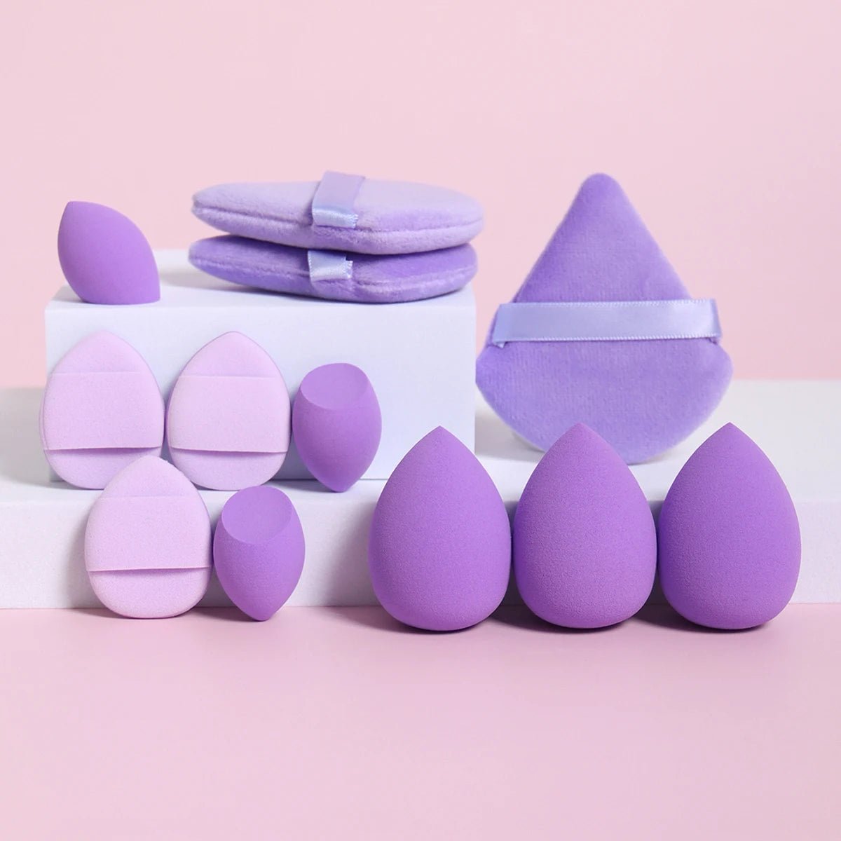 12 - Piece All - Purpose Makeup Sponge Set - dellidu.com - MULTICOLOR - 12 - Piece All - Purpose Makeup Sponge Set - 12 - Piece All - Purpose Makeup Sponge Set - 14:2198 - dellidu.com