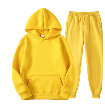 2024 Women's Hooded Sweatshirt and Pants Set - dellidu.com - Image color - 2024 Women's Hooded Sweatshirt and Pants Set - L - 2024 Women's Hooded Sweatshirt and Pants Set - 14:350850#Image color;5:361385 - dellidu.com