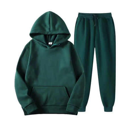 2024 Women's Hooded Sweatshirt and Pants Set - dellidu.com - Image color 2 - 2024 Women's Hooded Sweatshirt and Pants Set - L - 2024 Women's Hooded Sweatshirt and Pants Set - 14:173#Image color;5:361385 - dellidu.com