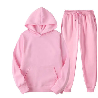 2024 Women's Hooded Sweatshirt and Pants Set - dellidu.com - Image color 5 - 2024 Women's Hooded Sweatshirt and Pants Set - XXL - 2024 Women's Hooded Sweatshirt and Pants Set - 14:771#Image color;5:4182 - dellidu.com