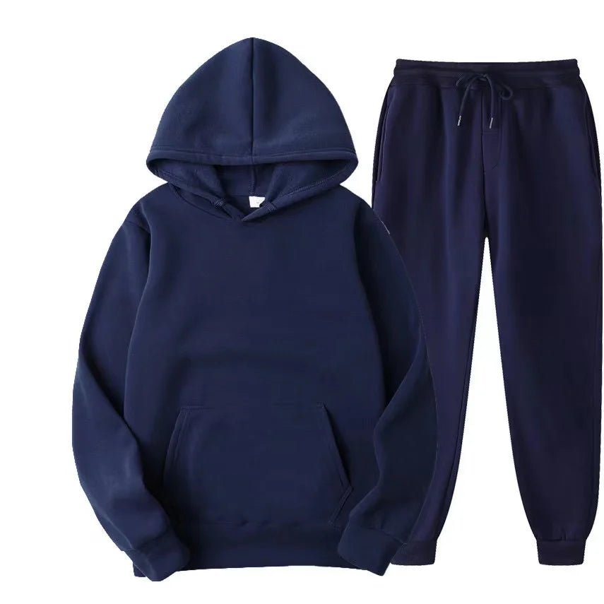 2024 Women's Hooded Sweatshirt and Pants Set - dellidu.com - Image color 1 - 2024 Women's Hooded Sweatshirt and Pants Set - XXL - 2024 Women's Hooded Sweatshirt and Pants Set - 14:365458#Image color;5:4182 - dellidu.com