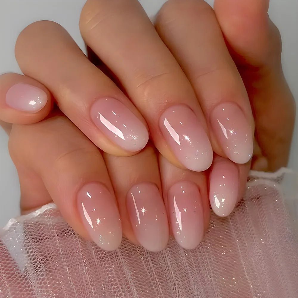 24 Pcs Pink Gradient Glossy Ballerina Press On Nails - dellidu.com - Pink2 - 24 Pcs Pink Gradient Glossy Ballerina Press On Nails - 24 Pcs Pink Gradient Glossy Ballerina Press On Nails - 14:771#Pink2 - dellidu.com