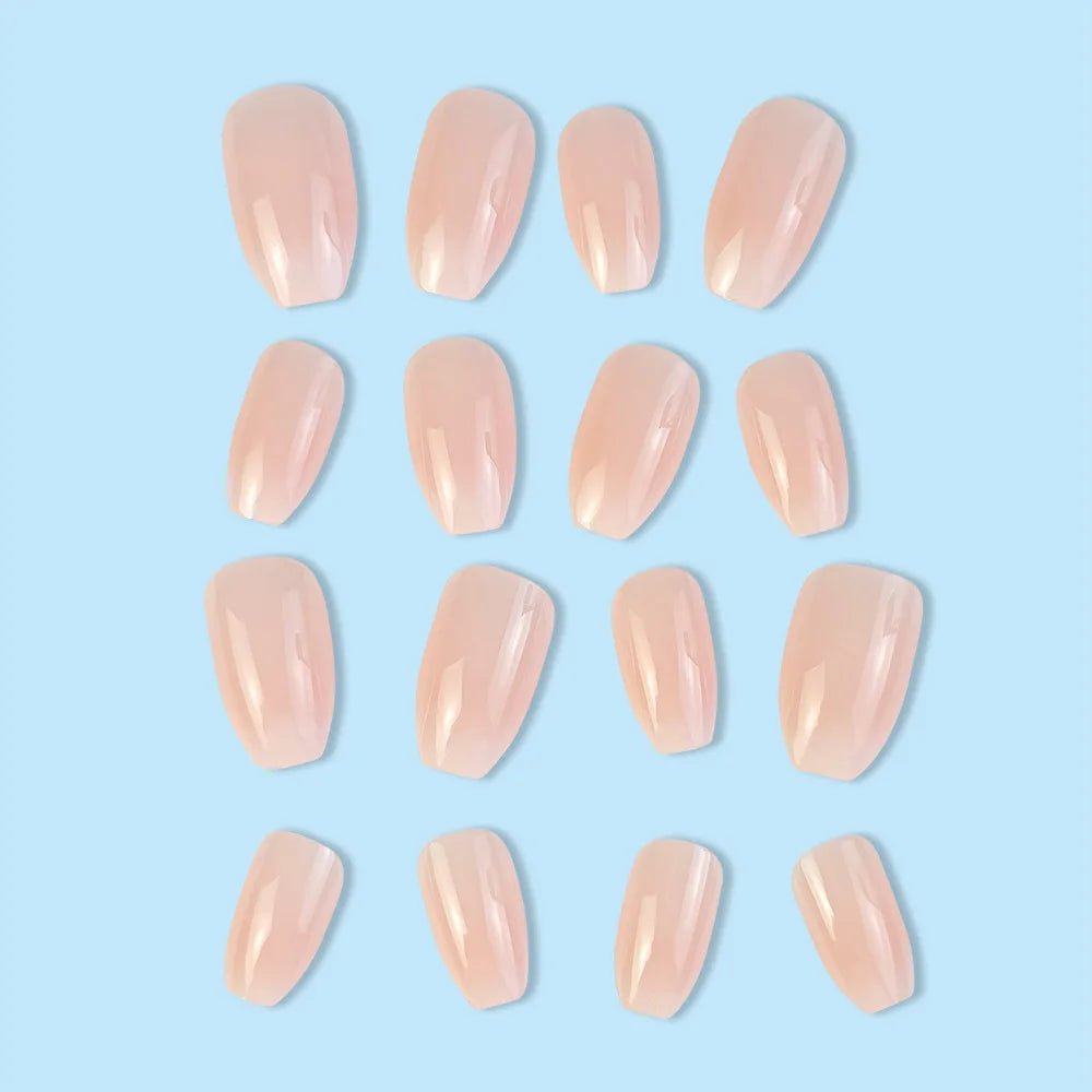 24 Pcs Pink Gradient Glossy Ballerina Press On Nails - dellidu.com - Pink16 - 24 Pcs Pink Gradient Glossy Ballerina Press On Nails - 24 Pcs Pink Gradient Glossy Ballerina Press On Nails - 14:201671812#Pink16 - dellidu.com