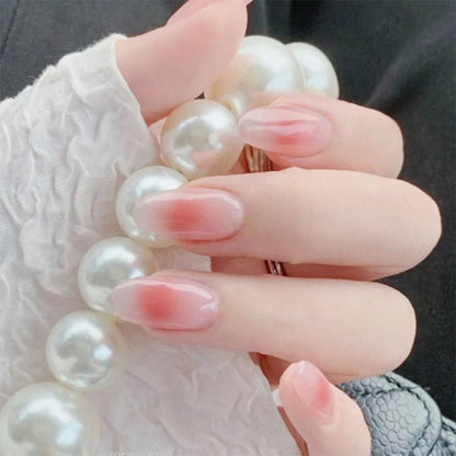 24 Pcs Pink Gradient Glossy Ballerina Press On Nails - dellidu.com - Pink19 - 24 Pcs Pink Gradient Glossy Ballerina Press On Nails - 24 Pcs Pink Gradient Glossy Ballerina Press On Nails - 14:201724840#Pink19 - dellidu.com