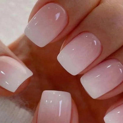 24 Pcs Pink Gradient Glossy Ballerina Press On Nails - dellidu.com - Pink3 - 24 Pcs Pink Gradient Glossy Ballerina Press On Nails - 24 Pcs Pink Gradient Glossy Ballerina Press On Nails - 14:691#Pink3 - dellidu.com