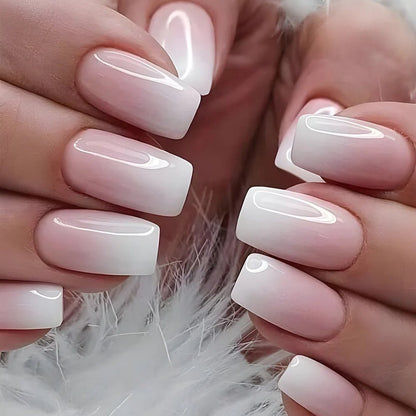 24 Pcs Pink Gradient Glossy Ballerina Press On Nails - dellidu.com - Pink17 - 24 Pcs Pink Gradient Glossy Ballerina Press On Nails - 24 Pcs Pink Gradient Glossy Ballerina Press On Nails - 14:201724843#Pink17 - dellidu.com