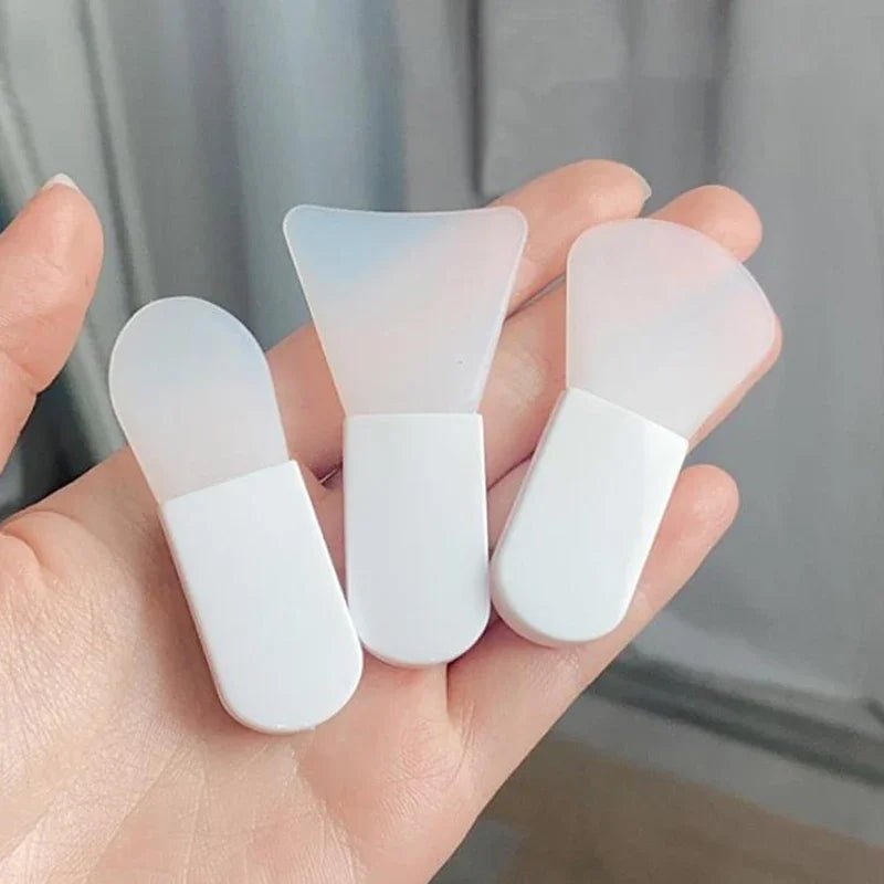 3 - Piece Silicone Facial Mask & Cream Applicator Set - dellidu.com - white - 3 - Piece Silicone Facial Mask & Cream Applicator Set - 3 - Piece Silicone Facial Mask & Cream Applicator Set - 14:29#white - dellidu.com