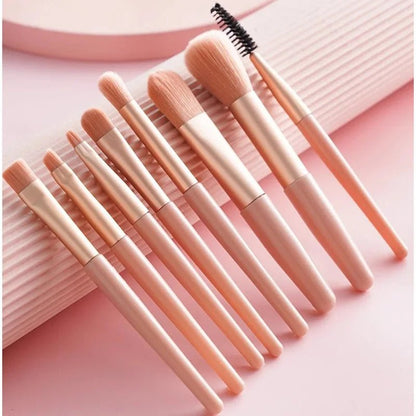 8 - Piece Professional Makeup Brushes Set - dellidu.com - Skin - 8 - Piece Professional Makeup Brushes Set - CHINA - 8 - Piece Professional Makeup Brushes Set - 200007763:201336100;200007787:175#Skin - dellidu.com