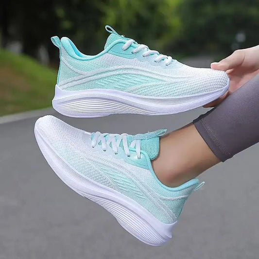 Anti - Slip Breathable Mesh Athletic Sneakers for Women - dellidu.com - Green - Anti - Slip Breathable Mesh Athletic Sneakers for Women - 39 - Anti - Slip Breathable Mesh Athletic Sneakers for Women - 14:771#Green;200000124:200000364 - dellidu.com