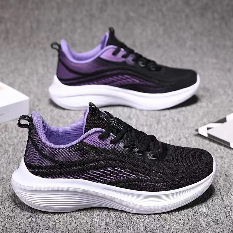 Anti - Slip Breathable Mesh Athletic Sneakers for Women - dellidu.com - Black - Anti - Slip Breathable Mesh Athletic Sneakers for Women - 37 - Anti - Slip Breathable Mesh Athletic Sneakers for Women - 14:173#Black;200000124:100010482 - dellidu.com