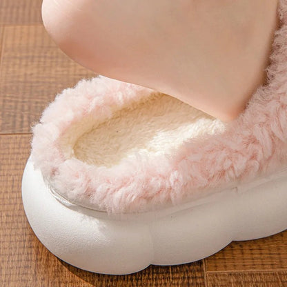 Cute Bow Winter Warm Fur Slippers for Women - dellidu.com - green - Cute Bow Winter Warm Fur Slippers for Women - 36 - 37 - Cute Bow Winter Warm Fur Slippers for Women - 14:365615#green;200000124:201446567 - dellidu.com