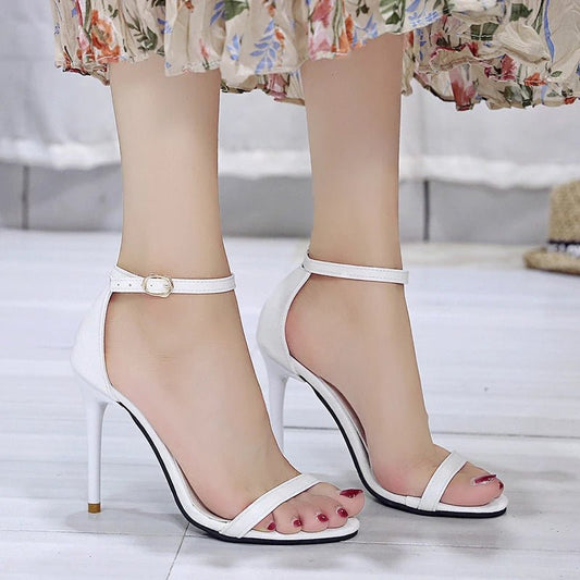 Elegant High Heels Sandals for Women - Summer Fashion - dellidu.com - Black 6cm - Elegant High Heels Sandals for Women - Summer Fashion - 36 - Elegant High Heels Sandals for Women - Summer Fashion - 14:193#Black 6cm;200000124:200000334 - dellidu.com