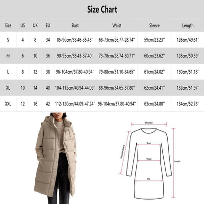 Elegant Women's Mid Length Puffer Waistcoat with Hood - dellidu.com - Brown - Elegant Women's Mid Length Puffer Waistcoat with Hood - M - United States - Elegant Women's Mid Length Puffer Waistcoat with Hood - 14:10#Brown;200007763:201336106;5:361386 - dellidu.com