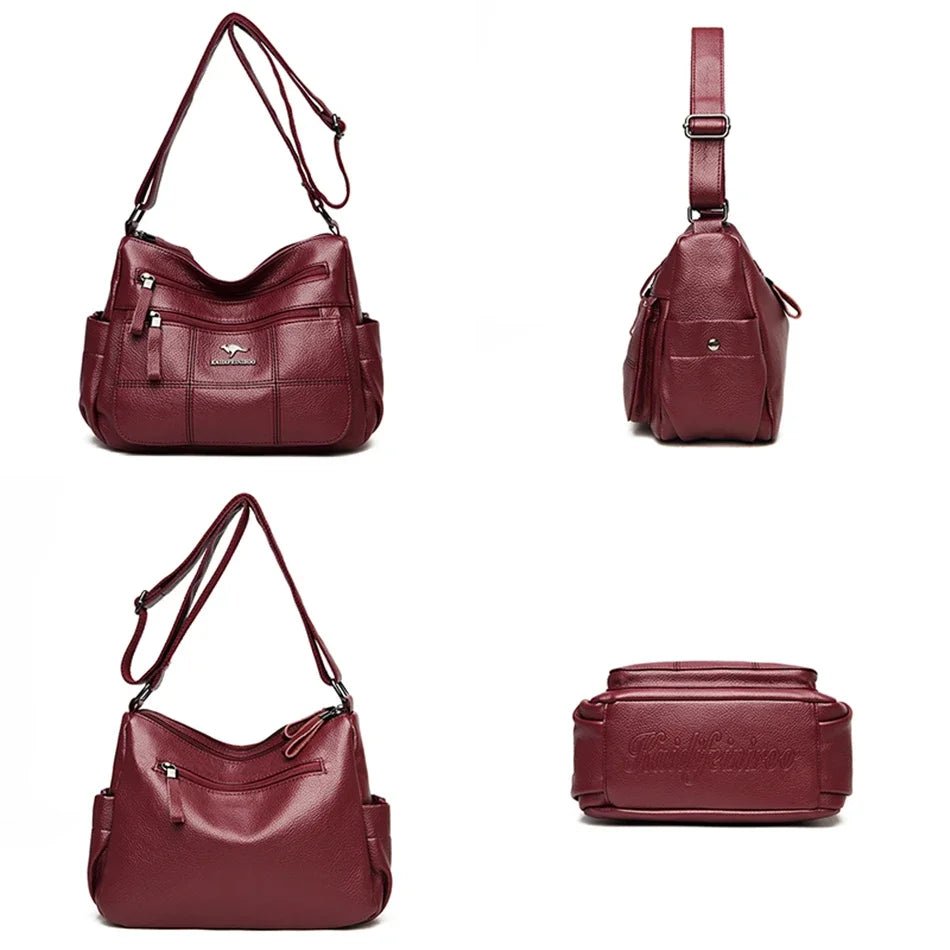 Genuine Leather Luxury Handbags for Women - Crossbody & Shoulder - dellidu.com - Taro purple - Genuine Leather Luxury Handbags for Women - Crossbody & Shoulder - Genuine Leather Luxury Handbags for Women - Crossbody & Shoulder - 14:771#Taro purple - dellidu.com