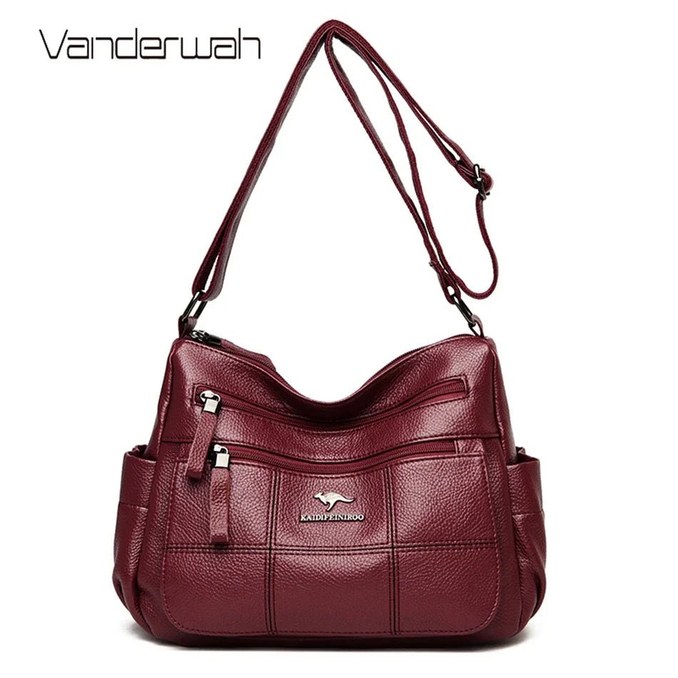 Genuine Leather Luxury Handbags for Women - Crossbody & Shoulder - dellidu.com - Taro purple - Genuine Leather Luxury Handbags for Women - Crossbody & Shoulder - Genuine Leather Luxury Handbags for Women - Crossbody & Shoulder - 14:771#Taro purple - dellidu.com