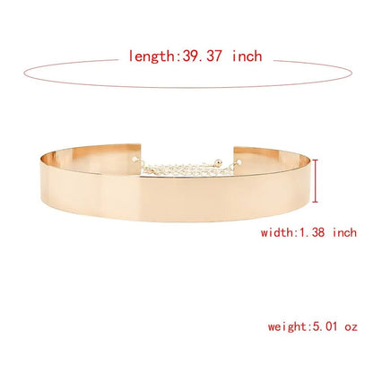 Gold Color Waist Chain with Sequins for Women - dellidu.com - gold 2.0 - Gold Color Waist Chain with Sequins for Women - Gold Color Waist Chain with Sequins for Women - 14:29#gold 2.0 - dellidu.com