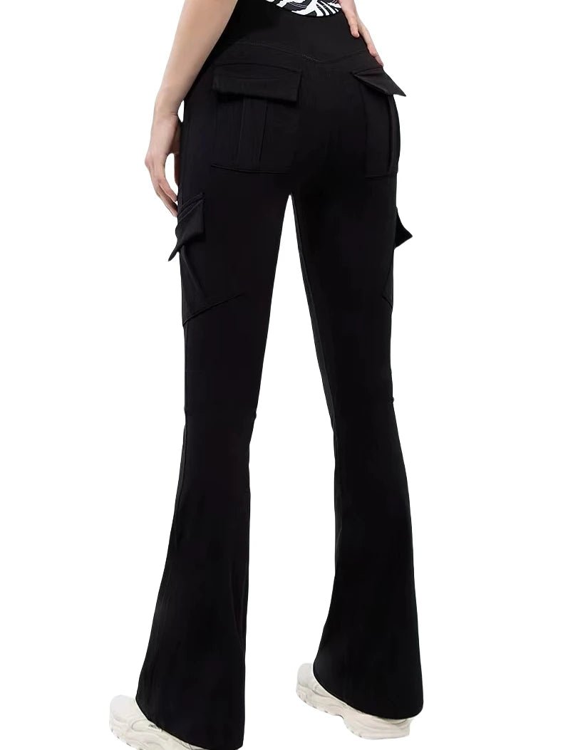 High Stretch Women’s Wide Leg Yoga Leggings with Pockets - dellidu.com - MULTI - High Stretch Women’s Wide Leg Yoga Leggings with Pockets - S - High Stretch Women’s Wide Leg Yoga Leggings with Pockets - 14:200003699;5:100014064 - dellidu.com