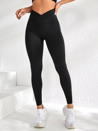 High Waist V - Waist Women’s Seamless Yoga Leggings - dellidu.com - Red - High Waist V - Waist Women’s Seamless Yoga Leggings - M - High Waist V - Waist Women’s Seamless Yoga Leggings - 14:10;5:361386 - dellidu.com