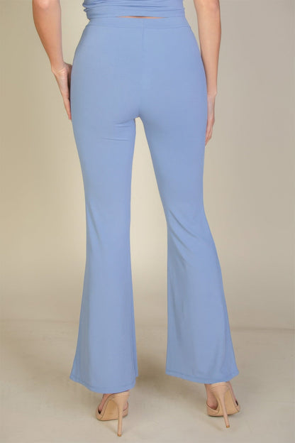 High Waisted Flare Pants - dellidu.com - Cloud - product image - S - product image - wh2000634.S.Cloud - dellidu.com