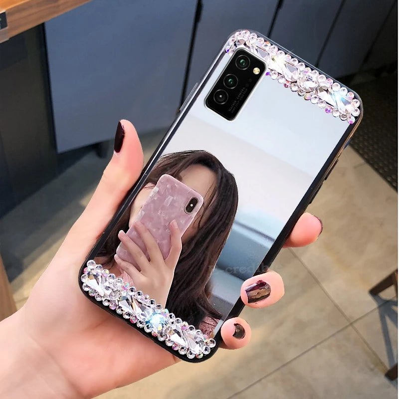 Luxury Mirror Diamond Case for Samsung Galaxy A Series - dellidu.com - Diamond Case - Luxury Mirror Diamond Case for Samsung Galaxy A Series - S23 Plus - Luxury Mirror Diamond Case for Samsung Galaxy A Series - 10:365212#S23 Plus;14:203442048#Diamond Case - dellidu.com