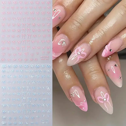 Mini Bowknot Nail Art Stickers - 1/2pcs Self - Adhesive Decals - dellidu.com - 2pcsMS - C399BW - Mini Bowknot Nail Art Stickers - 1/2pcs Self - Adhesive Decals - Mini Bowknot Nail Art Stickers - 1/2pcs Self - Adhesive Decals - 14:29#2pcsMS - C399BW - dellidu.com