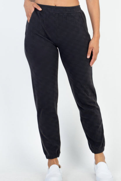 Ribbed Side Pocket Joggers - dellidu.com - Black - product image - S - product image - wh2000658.S.Black - dellidu.com