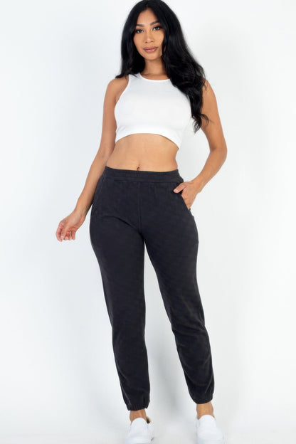 Ribbed Side Pocket Joggers - dellidu.com - Black - product image - S - product image - wh2000658.S.Black - dellidu.com