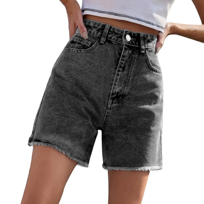 Sexy Ripped Hem Denim Shorts for Women - Summer 2025 - dellidu.com - United States - Sexy Ripped Hem Denim Shorts for Women - Summer 2025 - G - XS - Sexy Ripped Hem Denim Shorts for Women - Summer 2025 - 14:200004889#G;200007763:201336106;5:100014066#XS - dellidu.com