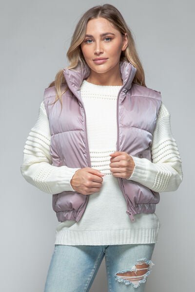 Snobbish Fine Fur Lining Quilted Vest - dellidu.com - 100100458652741 - Dark Rose - 66ba640e - 5cc7 - 4e68 - a506 - 551796f93fe7 - Min - M - 66ba640e - 5cc7 - 4e68 - a506 - 551796f93fe7 - Min - 100100458652741 - Trendsi