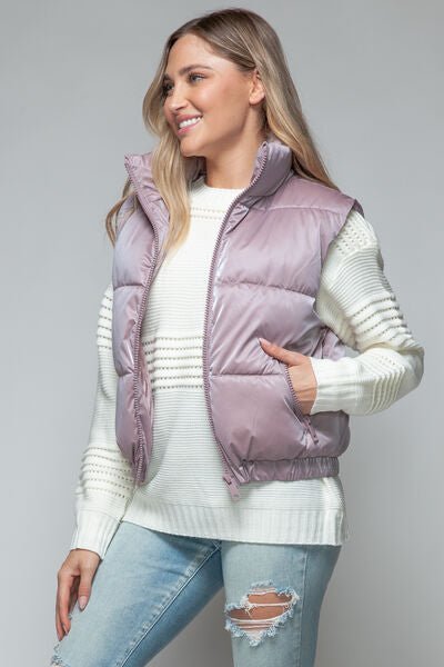 Snobbish Fine Fur Lining Quilted Vest - dellidu.com - 100100458652741 - Dark Rose - 48a3d74b - 1c6e - 4743 - b81d - f3bff3005d6f - Min - M - 48a3d74b - 1c6e - 4743 - b81d - f3bff3005d6f - Min - 100100458652741 - Trendsi