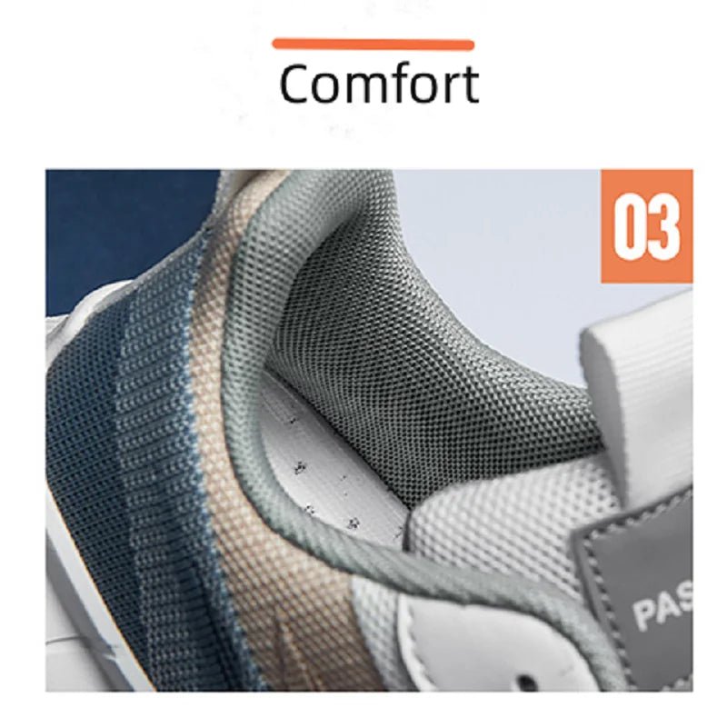 Stylish Unisex Casual Sneakers for Running & Hiking - dellidu.com - WHITE - Stylish Unisex Casual Sneakers for Running & Hiking - 40 - Stylish Unisex Casual Sneakers for Running & Hiking - 14:29;200000124:100013888 - dellidu.com