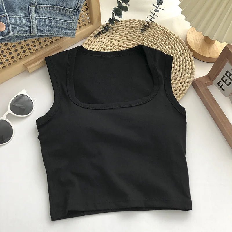 Summer Y2K Aesthetic Women’s Tank Top - Corset Style - dellidu.com - Black - Summer Y2K Aesthetic Women’s Tank Top - Corset Style - One Size - Summer Y2K Aesthetic Women’s Tank Top - Corset Style - 14:771#Black;5:200003528 - dellidu.com