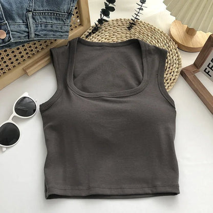 Summer Y2K Aesthetic Women’s Tank Top - Corset Style - dellidu.com - Dark Gray - Summer Y2K Aesthetic Women’s Tank Top - Corset Style - One Size - Summer Y2K Aesthetic Women’s Tank Top - Corset Style - 14:193#Dark Gray;5:200003528 - dellidu.com