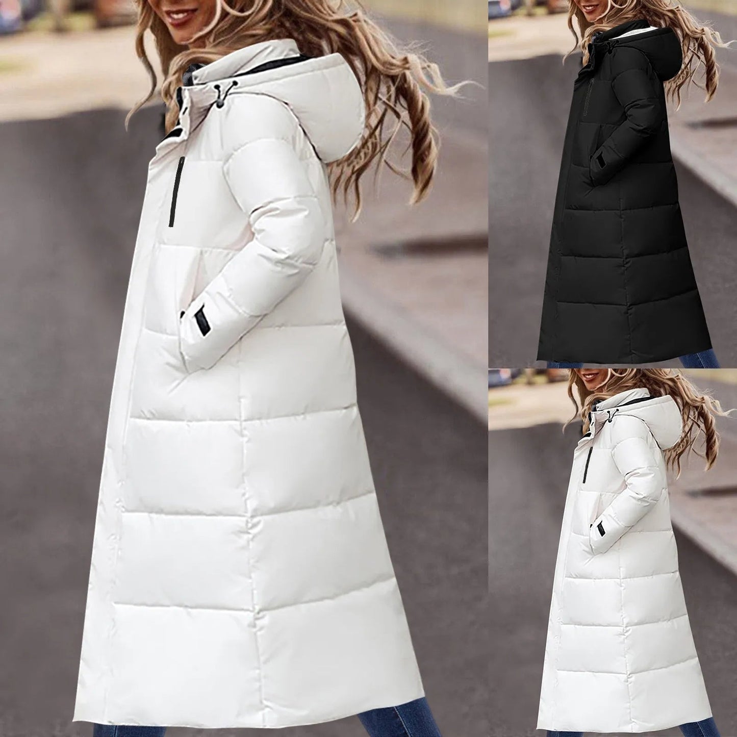 Thickened Warm Cotton Padded Jacket for Women - dellidu.com - Black - Thickened Warm Cotton Padded Jacket for Women - S - United States - Thickened Warm Cotton Padded Jacket for Women - 14:193#Black;200007763:201336106;5:100014064 - dellidu.com