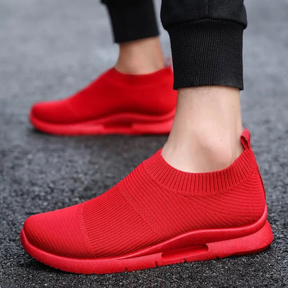 Women's Breathable Light Running Shoes - Casual Slip - On Sneakers - dellidu.com - 42 - Women's Breathable Light Running Shoes - Casual Slip - On Sneakers - Black White - Women's Breathable Light Running Shoes - Casual Slip - On Sneakers - 14:691#Black White;200000124:200000337 - dellidu.com