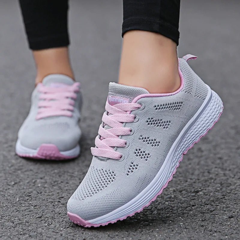 Women’s Breathable Mesh Casual Sneakers - White Flat Shoes - dellidu.com - A08Gray green - Women’s Breathable Mesh Casual Sneakers - White Flat Shoes - 42 - Women’s Breathable Mesh Casual Sneakers - White Flat Shoes - 14:201447389#A08Gray green;200000124:200000337 - dellidu.com