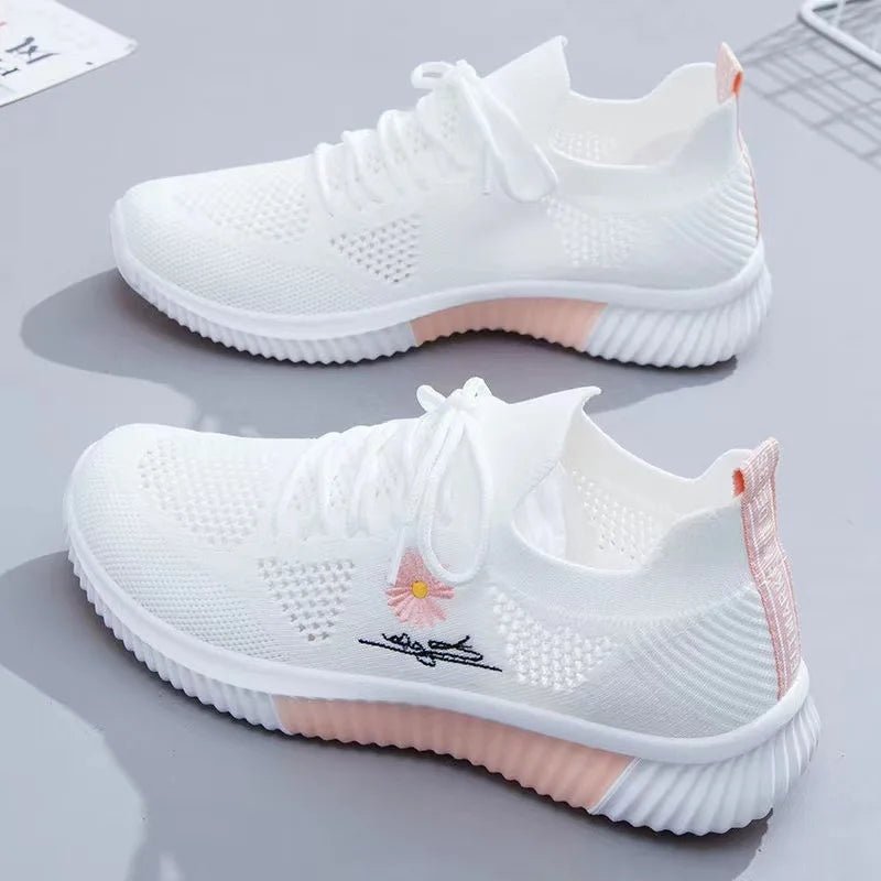 Women’s Breathable Walking Mesh Sneakers - Casual Flats - dellidu.com - Pink - Women’s Breathable Walking Mesh Sneakers - Casual Flats - 39 - Women’s Breathable Walking Mesh Sneakers - Casual Flats - 14:1052#Pink;200000124:200000364 - dellidu.com