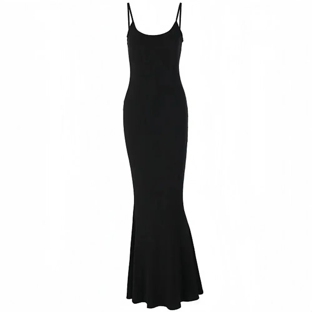 Women's Casual Backless Bodycon Maxi Dress - dellidu.com - black - Women's Casual Backless Bodycon Maxi Dress - XL - Women's Casual Backless Bodycon Maxi Dress - 14:193;5:100014065 - dellidu.com