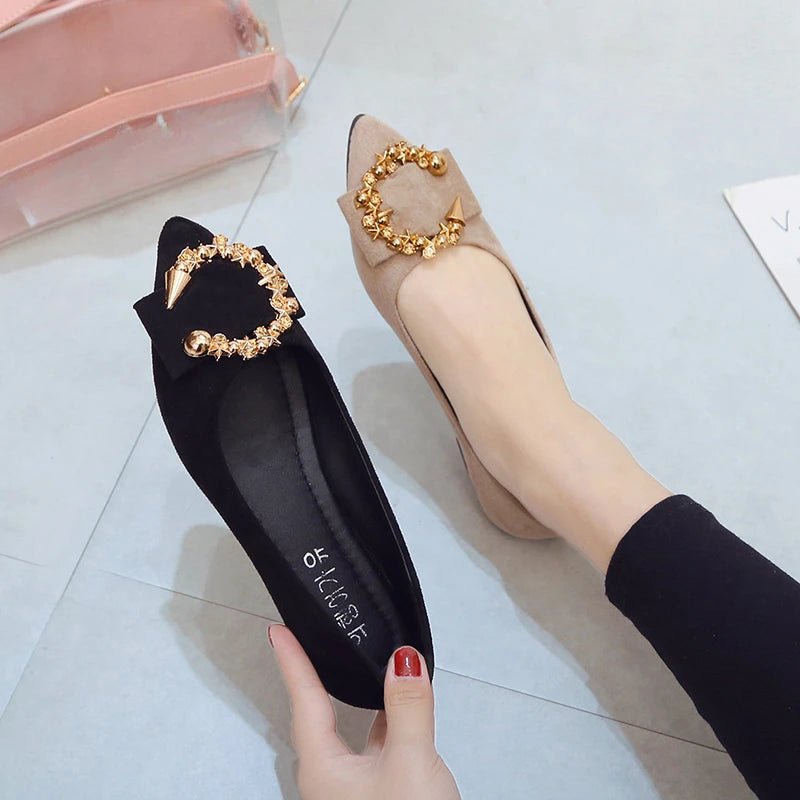 Women's Casual Pointed Toe Comfortable Slip - On Flats - dellidu.com - black - Women's Casual Pointed Toe Comfortable Slip - On Flats - 38 - Women's Casual Pointed Toe Comfortable Slip - On Flats - 14:193;200000124:200000898 - dellidu.com