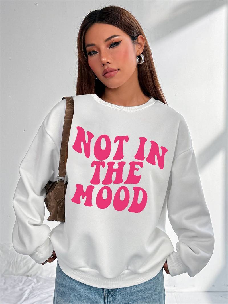 Women's Long - Sleeved Crew Neck T-Shirt - dellidu.com - 5 - White - Women's Long - Sleeved Crew Neck T-Shirt - XS - Women's Long - Sleeved Crew Neck T-Shirt - CJQB226939301AZ - null