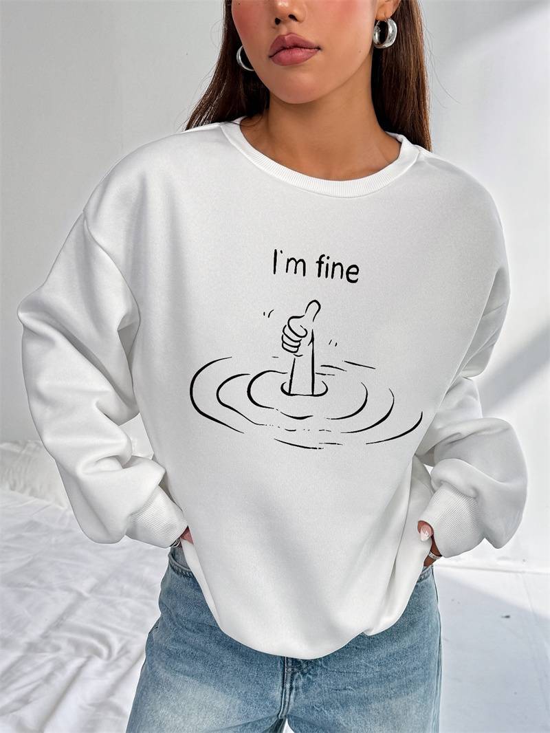 Women's Long - Sleeved Crew Neck T-Shirt - dellidu.com - 5 - White - Women's Long - Sleeved Crew Neck T-Shirt - XS - Women's Long - Sleeved Crew Neck T-Shirt - CJQB227081101AZ - null