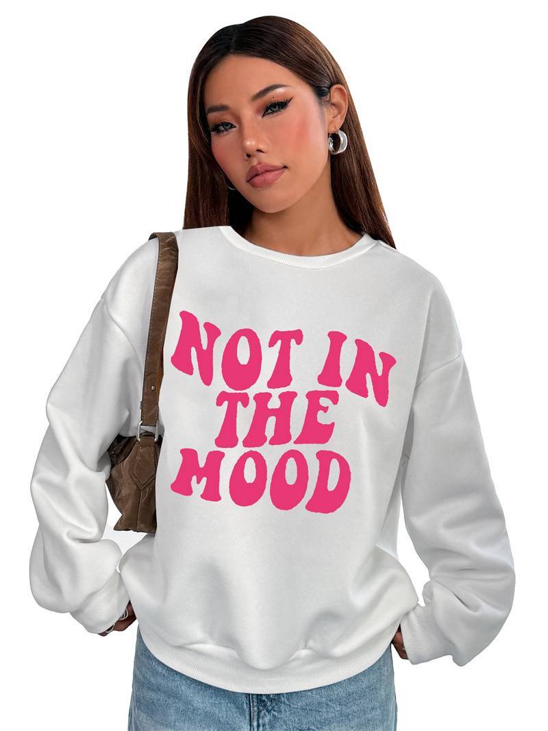 Women's Long - Sleeved Crew Neck T-Shirt - dellidu.com - 5 - White - Women's Long - Sleeved Crew Neck T-Shirt - XS - Women's Long - Sleeved Crew Neck T-Shirt - CJQB226939301AZ - null