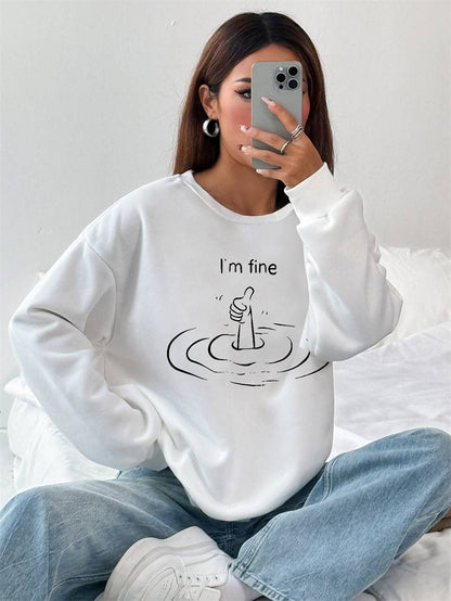 Women's Long - Sleeved Crew Neck T-Shirt - dellidu.com - 5 - White - Women's Long - Sleeved Crew Neck T-Shirt - XS - Women's Long - Sleeved Crew Neck T-Shirt - CJQB227081101AZ - null