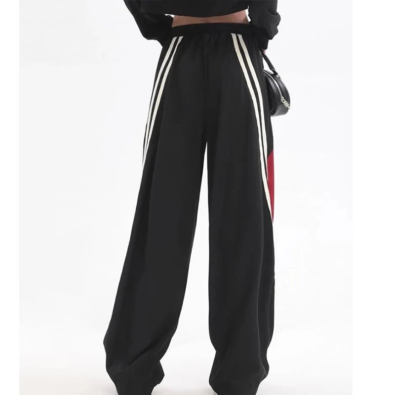 Women’s Oversized High Waist Baggy Joggers Pants - dellidu.com - Black - Women’s Oversized High Waist Baggy Joggers Pants - S - Women’s Oversized High Waist Baggy Joggers Pants - 14:193#Black;5:100014064 - dellidu.com