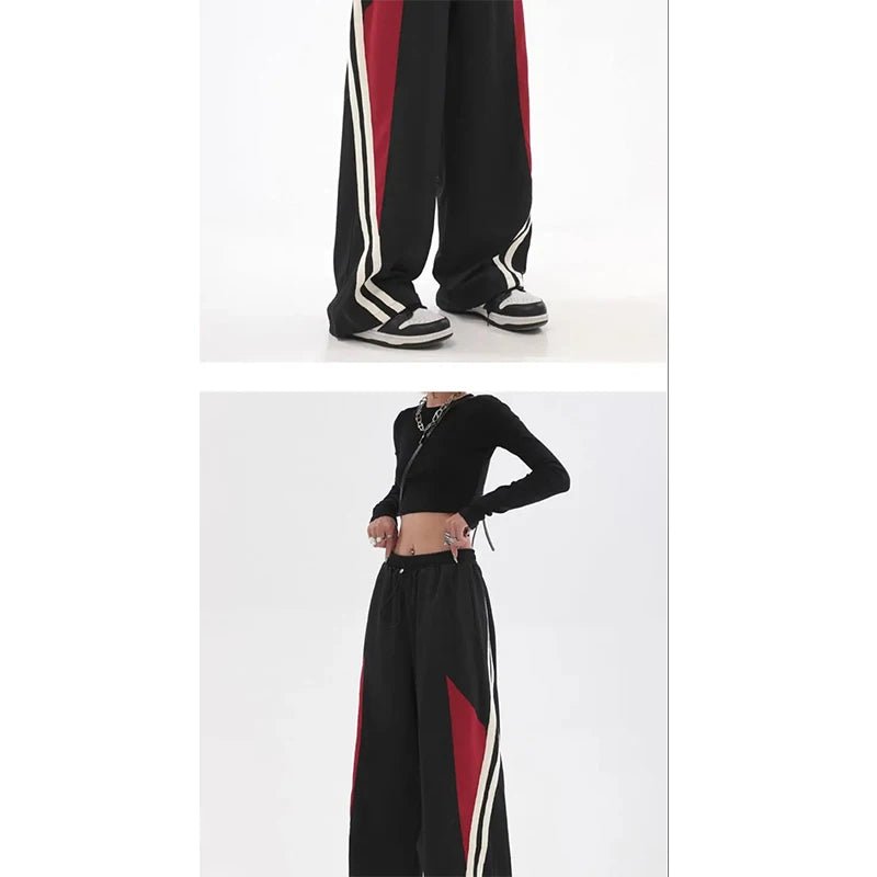 Women’s Oversized High Waist Baggy Joggers Pants - dellidu.com - Black - Women’s Oversized High Waist Baggy Joggers Pants - S - Women’s Oversized High Waist Baggy Joggers Pants - 14:193#Black;5:100014064 - dellidu.com