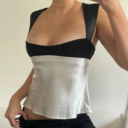 Women’s Sexy Low Cut Cropped Tank Tops - Summer Casual Y2K - dellidu.com - a - Women’s Sexy Low Cut Cropped Tank Tops - Summer Casual Y2K - L - Women’s Sexy Low Cut Cropped Tank Tops - Summer Casual Y2K - 14:771#a;5:361385 - dellidu.com