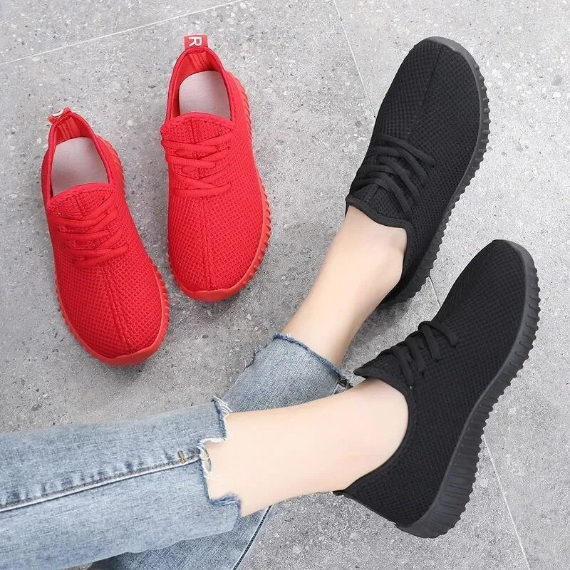 Women's Solid Black Red Vulcanize Sneakers 2024 - dellidu.com - Red - Women's Solid Black Red Vulcanize Sneakers 2024 - 39 - Women's Solid Black Red Vulcanize Sneakers 2024 - 14:10#Red;200000124:200000364 - dellidu.com