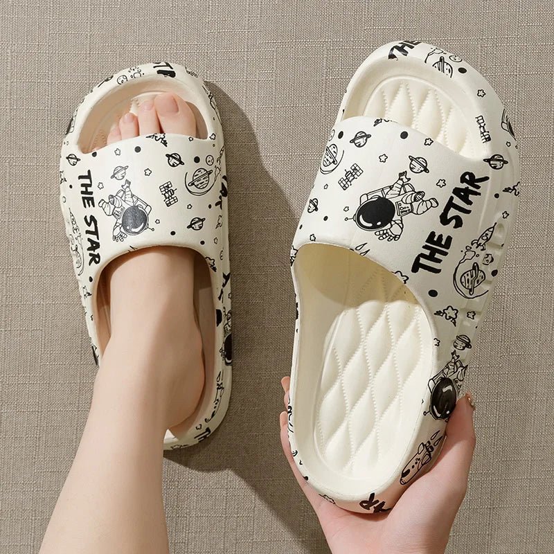 Women's Summer Non - Slip Indoor/Outdoor Slippers - dellidu.com - 36 - 37 - Women's Summer Non - Slip Indoor/Outdoor Slippers - WHITE - Women's Summer Non - Slip Indoor/Outdoor Slippers - 14:29;200000124:200000334#36 - 37 - dellidu.com