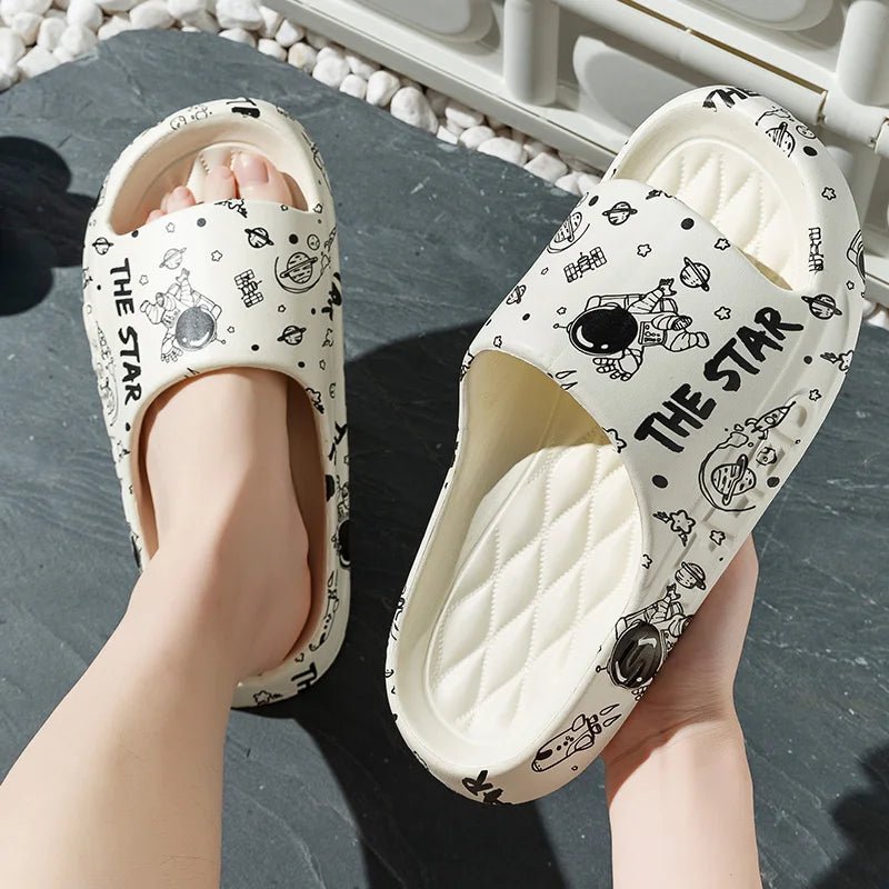 Women's Summer Non - Slip Indoor/Outdoor Slippers - dellidu.com - 36 - 37 - Women's Summer Non - Slip Indoor/Outdoor Slippers - WHITE - Women's Summer Non - Slip Indoor/Outdoor Slippers - 14:29;200000124:200000334#36 - 37 - dellidu.com